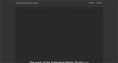 Desktop Screenshot of embodied.net