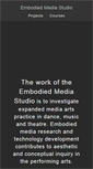 Mobile Screenshot of embodied.net